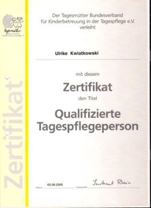 Zertifikat